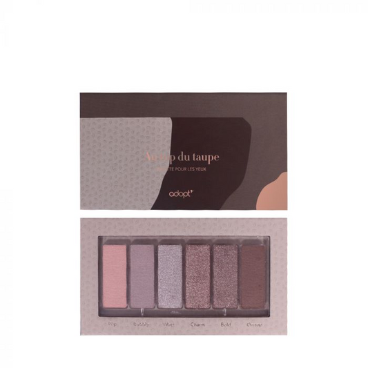 Palette Yeux Au Top du Taupe - Adopt maquillage, palettes, yeux - Maquillage, Parfums, Vernis, Rouge a levres, Ongles, Homme, Femme, Jolie, Belle, Beaute, beauty, High Class, Top prices, Top 
