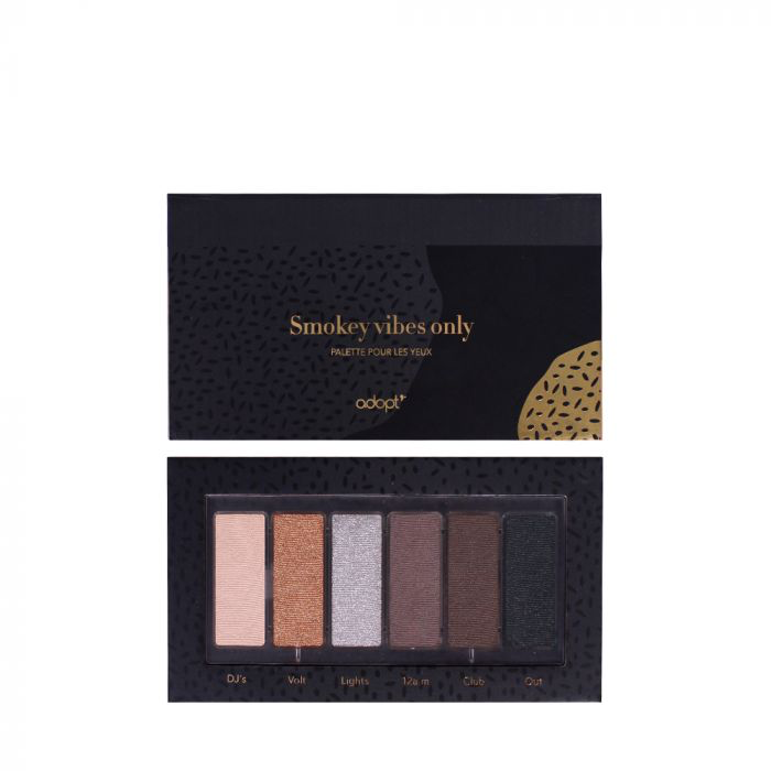 Palette Yeux Smokey Vibes Only - Adopt maquillage, palettes, yeux - Maquillage, Parfums, Vernis, Rouge a levres, Ongles, Homme, Femme, Jolie, Belle, Beaute, beauty, High Class, Top prices, To