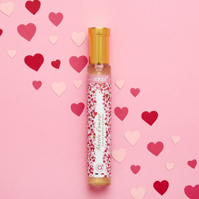 Absolu d'amour - eau de parfum pailletée 30ml - Adopt parfums, parfums elle - Maquillage, Parfums, Vernis, Rouge a levres, Ongles, Homme, Femme, Jolie, Belle, Beaute, beauty, High Class, Top