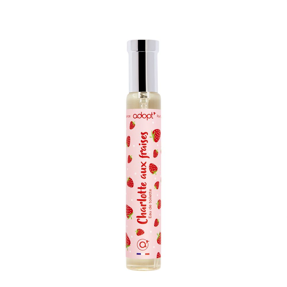 Charlotte aux fraises - eau de toilette 30ml - Adopt Noël - Maquillage, Parfums, Vernis, Rouge a levres, Ongles, Homme, Femme, Jolie, Belle, Beaute, beauty, High Class, Top prices, Top Quali