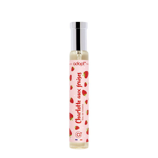 Charlotte aux fraises - eau de toilette 30ml - Adopt Noël - Maquillage, Parfums, Vernis, Rouge a levres, Ongles, Homme, Femme, Jolie, Belle, Beaute, beauty, High Class, Top prices, Top Quali