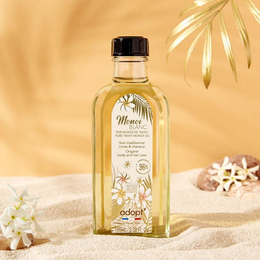 Monoï blanc Pur monoï de Tahiti 100 ml