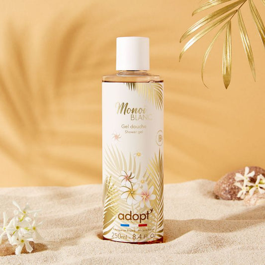 Gel douche 250 ml Monoi blanc