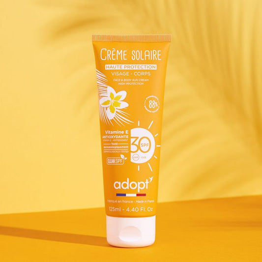 Crème solaire visage et corps SPF30 125ml