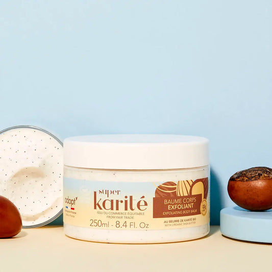 Baume exfoliant corps 250ml (Super karité)