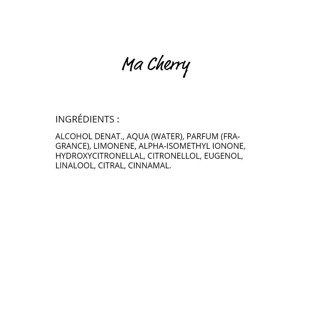 Ma cherry - Eau de parfum 100ml - Adopt parfums, parfums elle - Maquillage, Parfums, Vernis, Rouge a levres, Ongles, Homme, Femme, Jolie, Belle, Beaute, beauty, High Class, Top prices, Top Qu